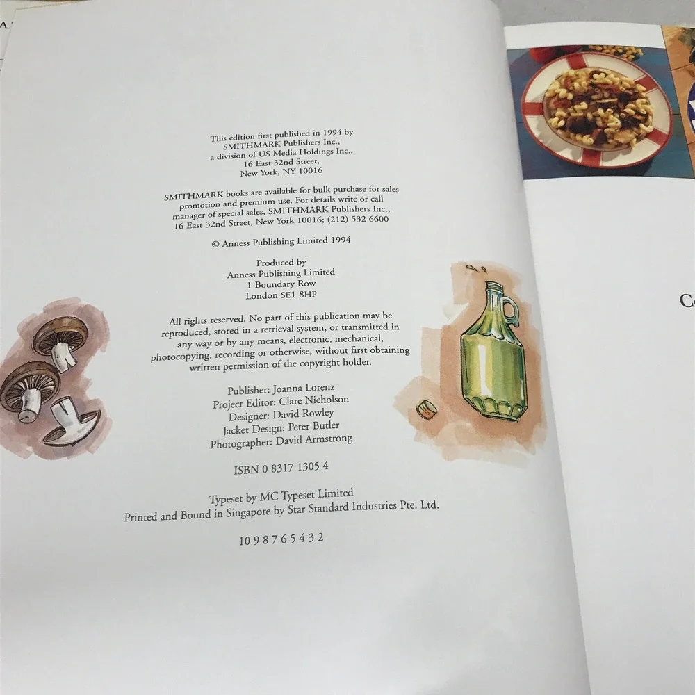 Classic Pasta‎ Sauces, Creative Cooking Library, Step by Step Photos, Cook Book
